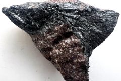Pyrolusite-Stibnite-1