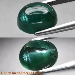 Apatite, Green Cat Eye 001